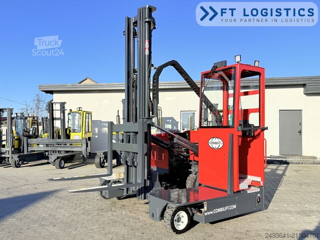 4-way forklift Combilift C3000GST TRIPLEX 8300 FREE-LIFT NEW TIRE