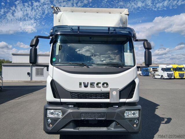 бортовой грузовик с тентом Iveco EuroCargo ML 180 E 32/P  Gardine LBW