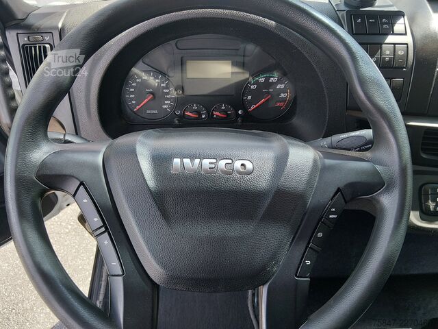 бортовой грузовик с тентом Iveco EuroCargo ML 180 E 32/P  Gardine LBW