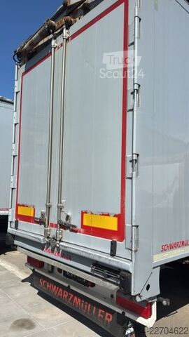 Semirremolque con piso móvil SCHWARZMüLLER J-SERIE, HYDR. DACH, SAF