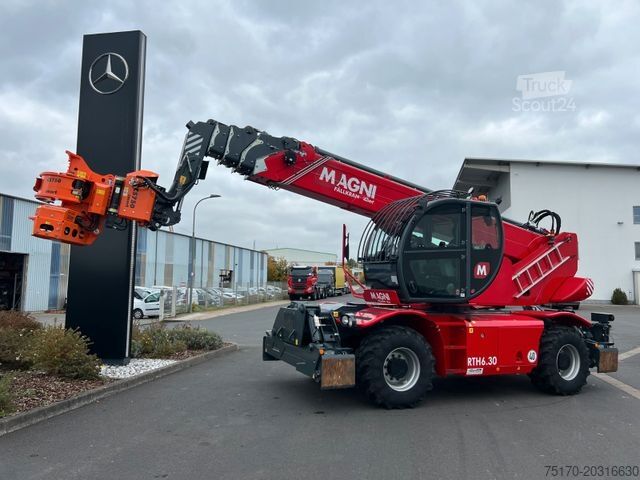 Teleskoparmstapler MAGNI Magni RTH 6.30 SH / Fällkran / Westtech CS750