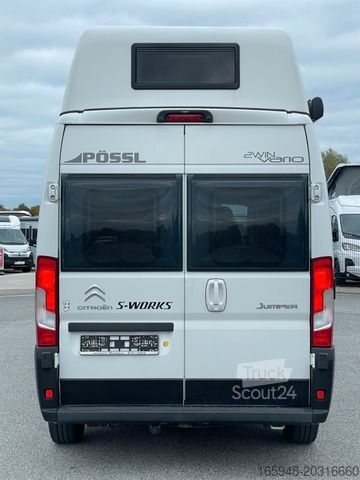 Τροχόσπιτο αυτοκινούμενο PÖSSL 2 WIN Vario | Markise, RFK, AHK,  Alufelgen