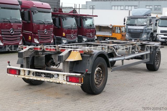 Değiştirilebilir şasili römork SCHMITZ CARGOBULL AWF 18 Wechselfahrgestell BDF