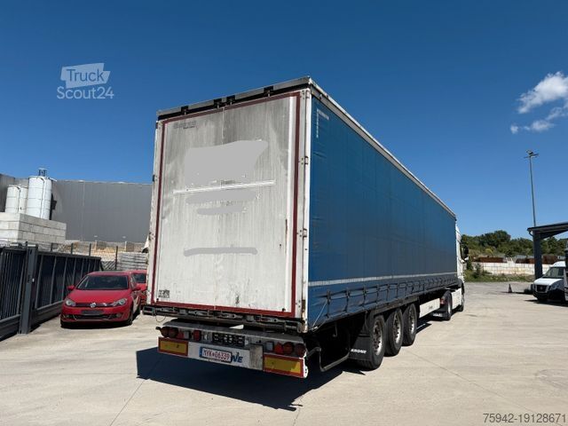 Open oplegger met zeil KRONE SD EDSCHA