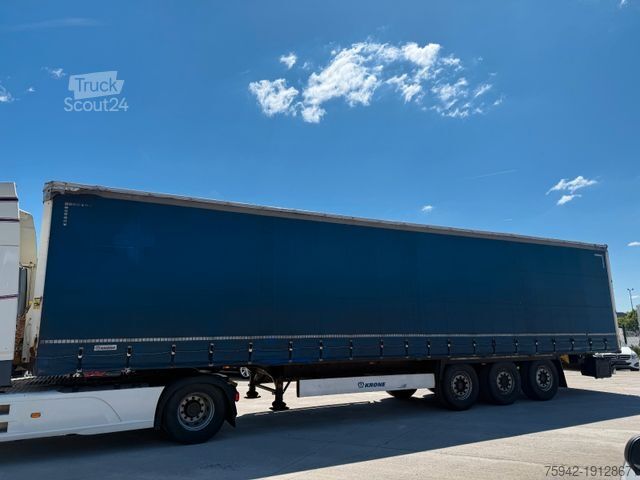 Open oplegger met zeil KRONE SD EDSCHA