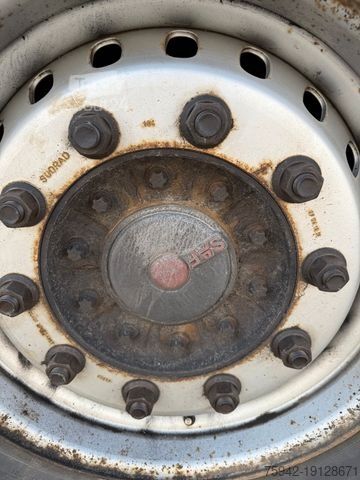 Open oplegger met zeil KRONE SD EDSCHA