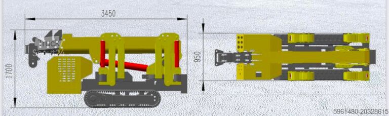 Grúa sobre orugas Yanmar JNSPT-3T