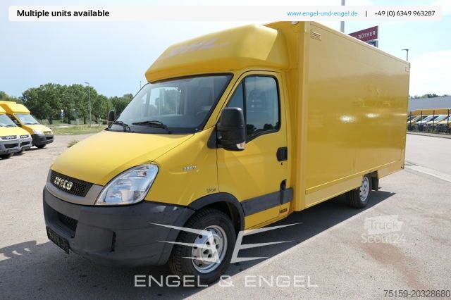 Furgons ar kasti iveco Daily 35 S11 C30C AUTOMATIK KAMERA MAXI Regale DURCHGANG