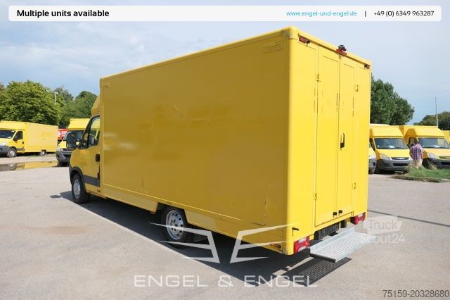 Furgons ar kasti iveco Daily 35 S11 C30C AUTOMATIK KAMERA MAXI Regale DURCHGANG