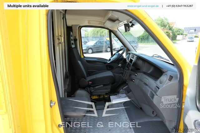 Furgons ar kasti iveco Daily 35 S11 C30C AUTOMATIK KAMERA MAXI Regale DURCHGANG