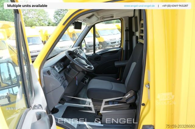 Furgons ar kasti iveco Daily 35 S11 C30C AUTOMATIK KAMERA MAXI Regale DURCHGANG