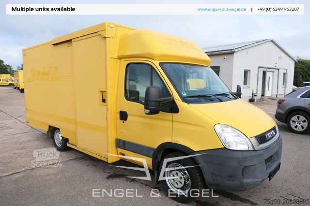 Transporter mit Koffer iveco Daily 35 S11 C30C AUTOMATIK KAMERA MAXI Regale DURCHGANG