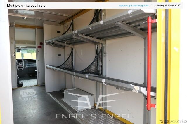Transporter mit Koffer iveco Daily 35 S11 C30C AUTOMATIK KAMERA MAXI Regale DURCHGANG