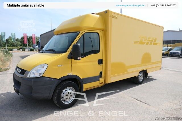 Transporter mit Koffer iveco Daily 35 S11 C30C AUTOMATIK KAMERA MAXI Regale LUFT DURCHGANG