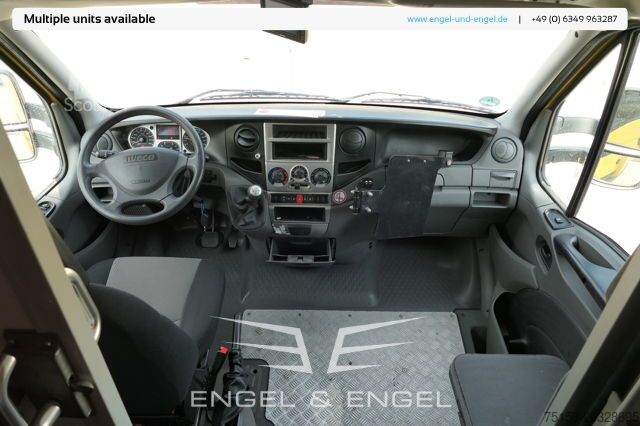 Transporter mit Koffer iveco Daily 35 S11 C30C AUTOMATIK KAMERA MAXI Regale LUFT DURCHGANG