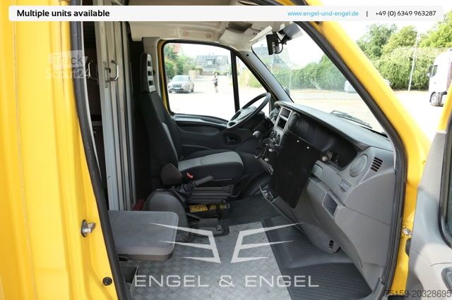 Transporter mit Koffer iveco Daily 35 S11 C30C AUTOMATIK KAMERA MAXI Regale LUFT DURCHGANG