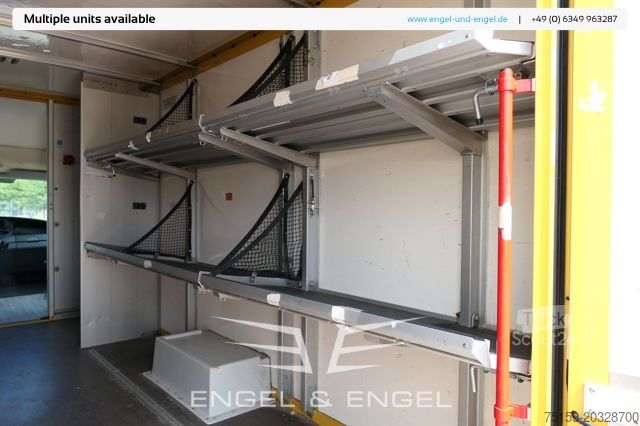 Transporter mit Koffer iveco Daily 35 S11 C30C AUTOMATIK KAMERA MAXI Regale LUFT DURCHGANG