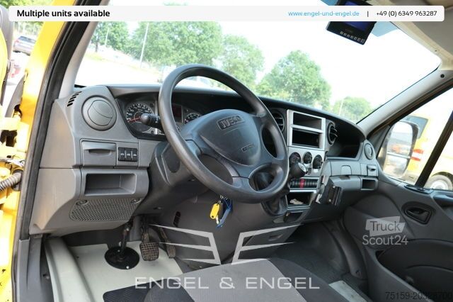 Transporter mit Koffer iveco Daily 35 S11 C30C AUTOMATIK KAMERA MAXI Regale LUFT DURCHGANG