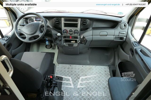 Transporter mit Koffer iveco Daily 35 S11 C30C AUTOMATIK KAMERA MAXI Regale LUFT DURCHGANG