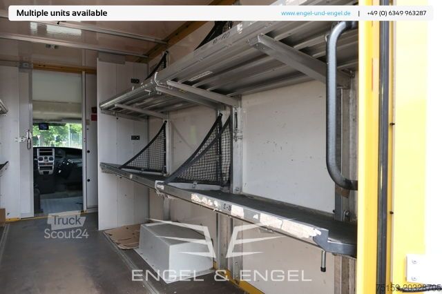 Furgons ar kasti iveco Daily 35 S11 C30C AUTOMATIK KAMERA Regale LUFT