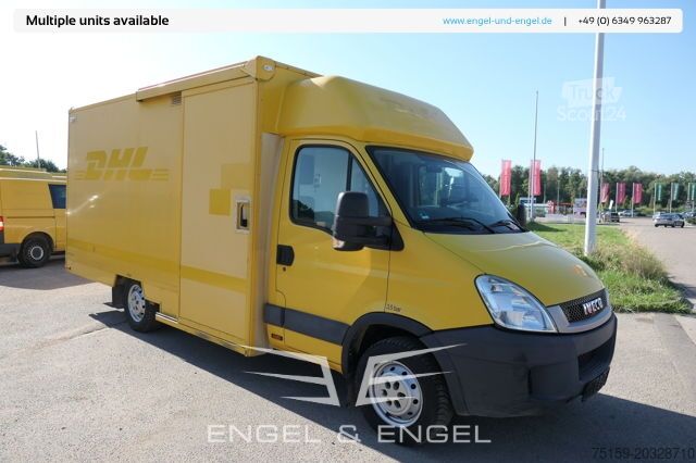 Transporter mit Koffer iveco Daily 35 S11 C30C AUTOMATIK KAMERA Regale LUFT