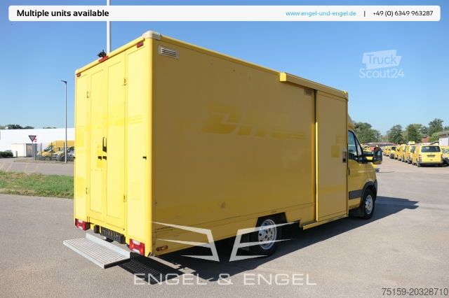 Transporter mit Koffer iveco Daily 35 S11 C30C AUTOMATIK KAMERA Regale LUFT
