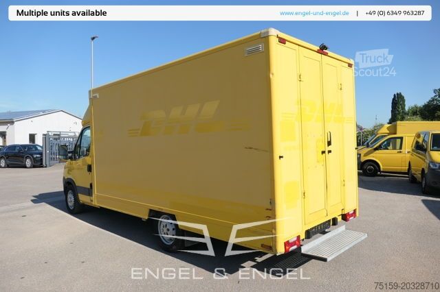 Transporter mit Koffer iveco Daily 35 S11 C30C AUTOMATIK KAMERA Regale LUFT