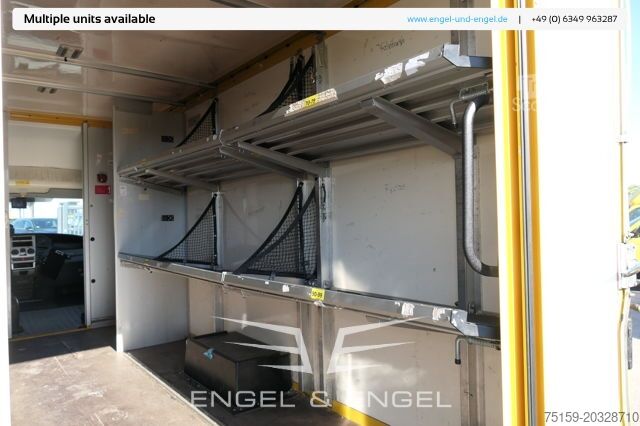 Transporter mit Koffer iveco Daily 35 S11 C30C AUTOMATIK KAMERA Regale LUFT