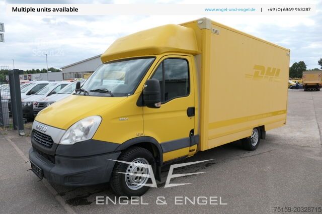Transporter mit Koffer iveco Daily 35 S11 C30C AUTOMATIK KAMERA Regale LUFT DURCHGANG EURO-5 CoC