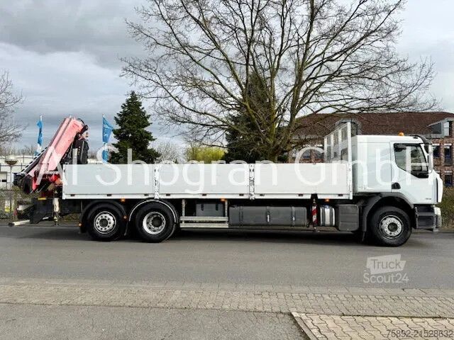 Lastplattform Renault Lander 380 6x2/Fassi F290A 24 Funk/Eu5/Liftachs...
