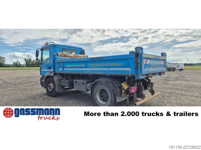 Самосвал MAN TGM 18.290 4x2 BL, Meiller 3-Seiten AHK-Öl