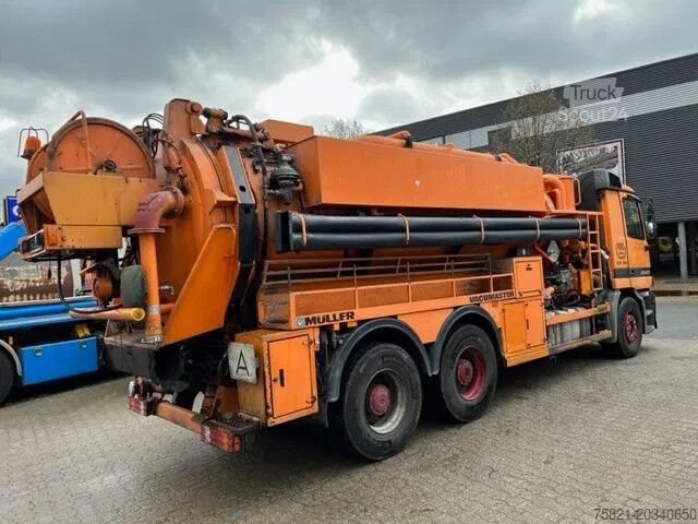 Zuigvoertuig Mercedes-Benz Actros 2643 6x4 + Muller umwelttechniek aufbau