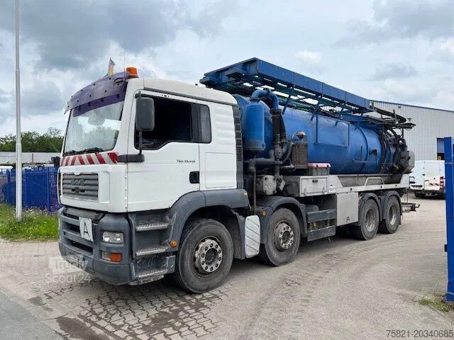 Zuigvoertuig MAN TGA 35.410 (LOW KM)