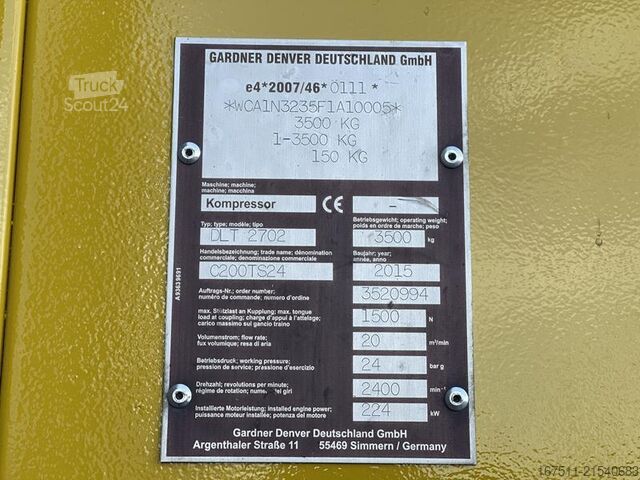 Refrigerant compressor Compair C 200 TS - 24