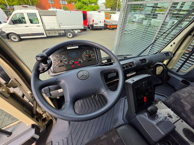 Autokran MERCEDES-BENZ U 400 Kran Hiab 166-5 Funk Seilwinde LOF Zul.