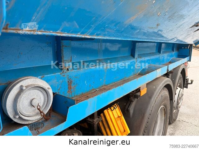 Vacuum tank truck MERCEDES-BENZ Actros 2544 L 6x2 Wiedemann enviro tec