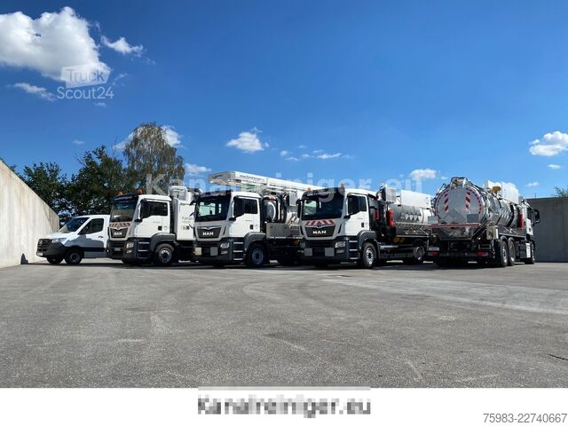 Vacuum tank truck MERCEDES-BENZ Actros 2544 L 6x2 Wiedemann enviro tec