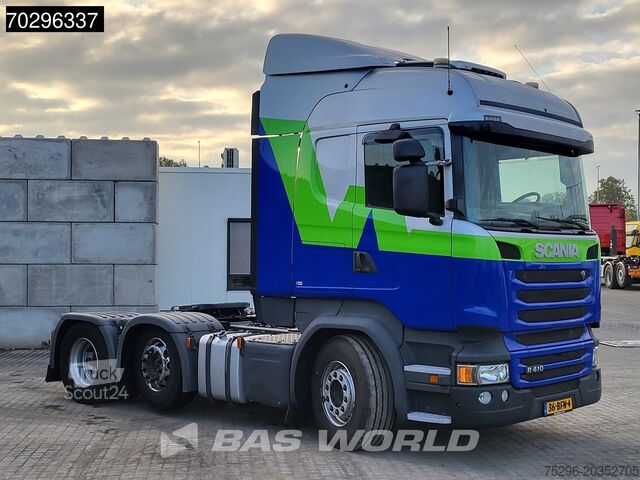 Standard-SZM Scania R410 R 6X2 NL-Truck 2xTanks Standklima Lift/Ste...