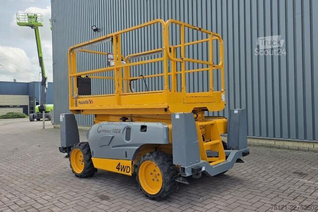 Ollós emelő Haulotte COMPACT 10DX Diesel, 4x4 Drive, 10.2m Working Heig