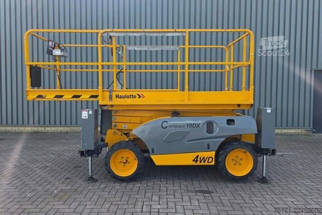 Ollós emelő Haulotte COMPACT 10DX Diesel, 4x4 Drive, 10.2m Working Heig