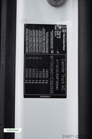 Tracteur routier standard MERCEDES-BENZ Actros 5 1845 BigSpace MirrorCam