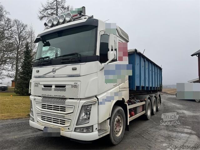 Haakarmsysteem Volvo FH540 Tridem Hooklift Truck – Prepared for Crane H