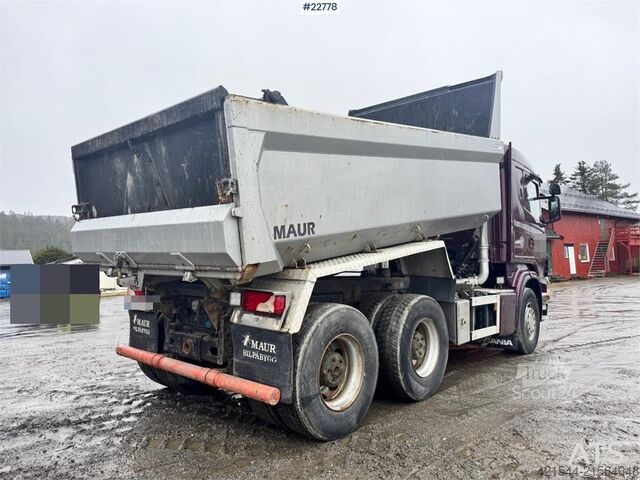 Benne Scania R730 6x4 Tipper Truck – Full Steel Suspension WATC