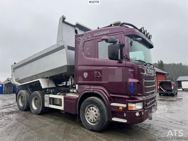 Benne Scania R730 6x4 Tipper Truck – Full Steel Suspension WATC