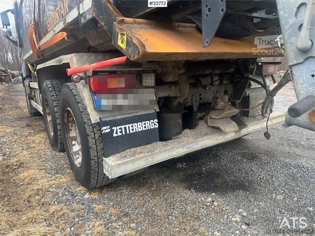 Benne Volvo FH540 plow rigged 6x4 tipper truck w/ planer blade