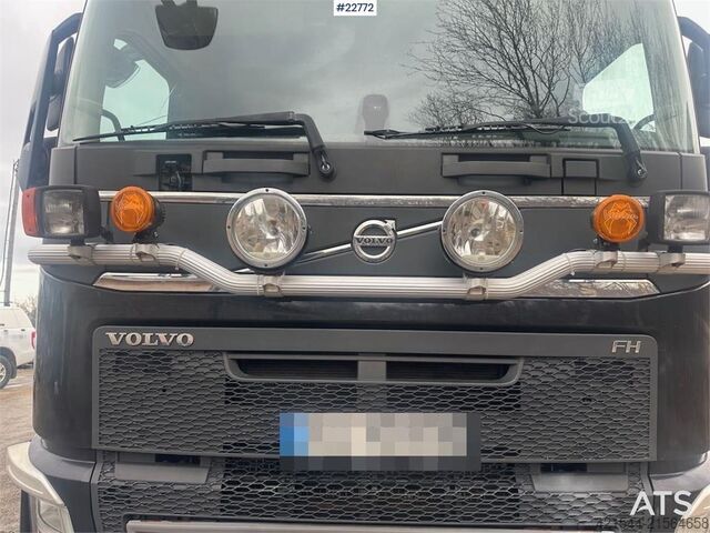 Benne Volvo FH540 plow rigged 6x4 tipper truck w/ planer blade