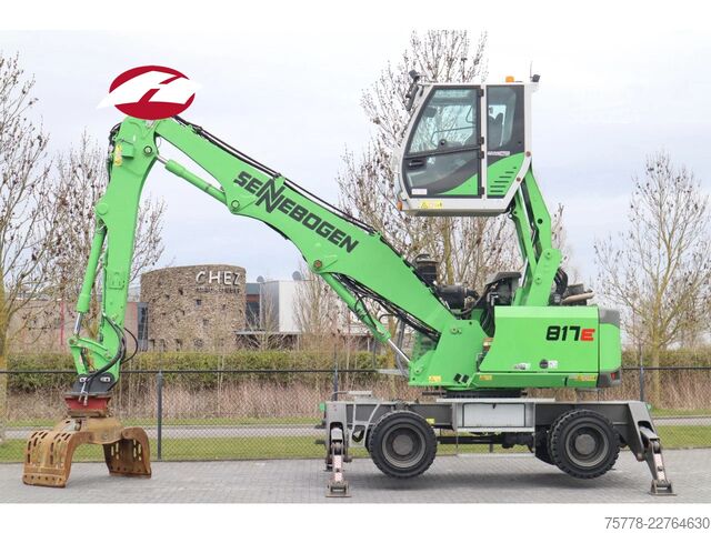 Pelle sur roues Sennebogen 817E K9 ULM | SORTING GRAB | BSS | LOW HOURS