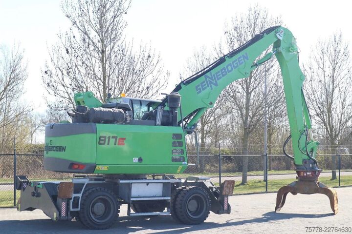 Pelle sur roues Sennebogen 817E K9 ULM | SORTING GRAB | BSS | LOW HOURS