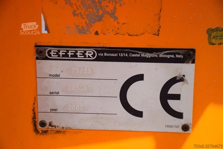 Conteneur Effer Container Kraan