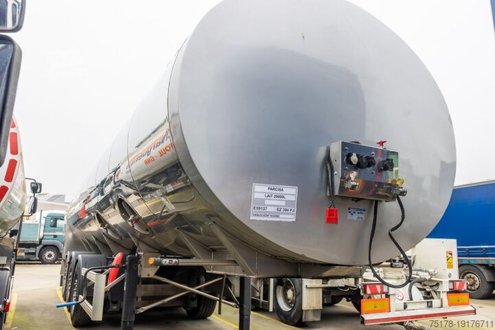 Autocisterna per il latte PARCISA LAIT/MILK/MILCH -29000L-Autonome